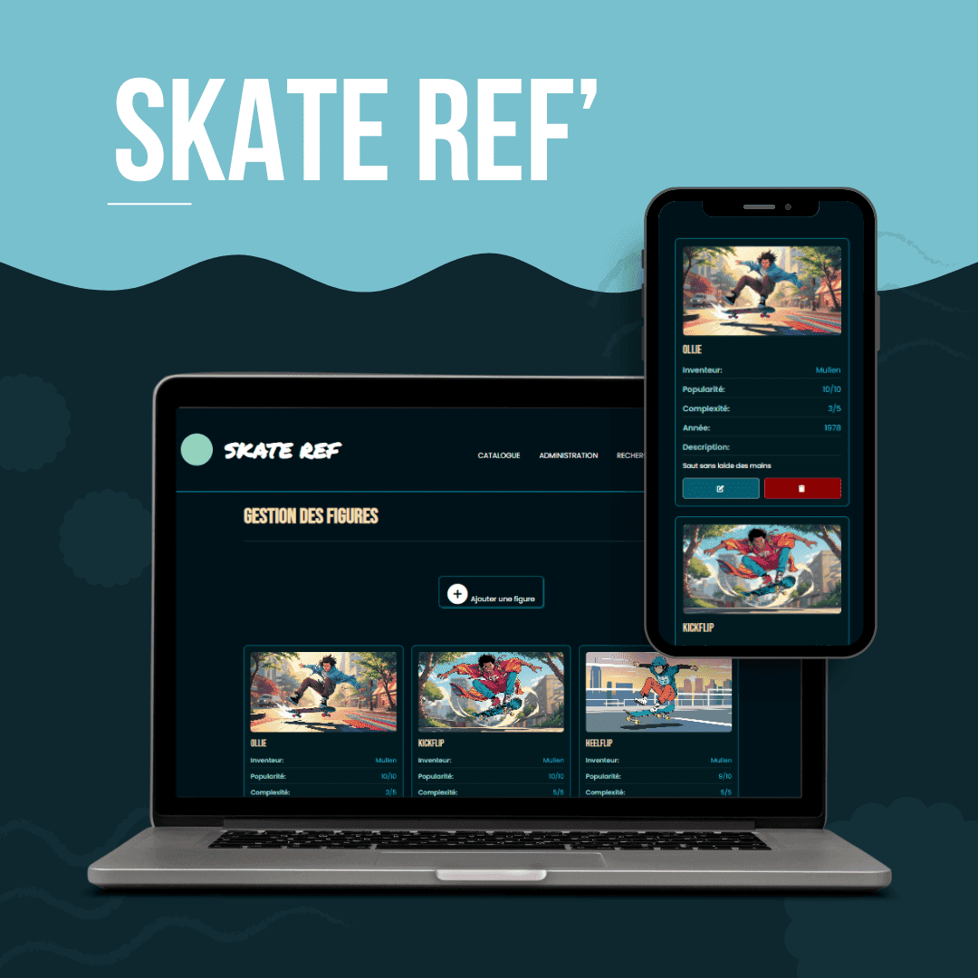 Page catalogue du site web